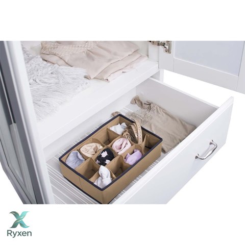 Organizer do szuflady 32x22x9cm BEŻOWY Aroma Smak