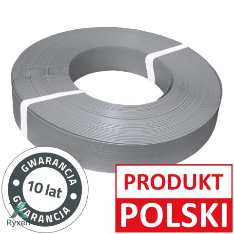 Taśma ogrodzeniowa 50mb Thermoplast® CLASSIC LINE 4,75cm SZARA PROTECTO