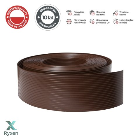 Taśma ogrodzeniowa 52mb Thermoplast® CLASSIC LINE 9,5cm BRĄZ PROTECTO