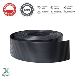 Taśma ogrodzeniowa 52mb Thermoplast® CLASSIC LINE 9,5cm GRAFIT PROTECTO