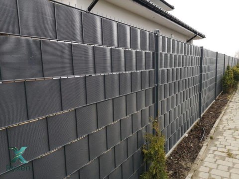 Taśma ogrodzeniowa 52mb Thermoplast® CLASSIC LINE 9,5cm GRAFIT PROTECTO