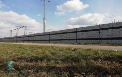 Taśma ogrodzeniowa ROLKA 26mb ORANGE 19cm PROTECTO™ SZARA PROTECTO