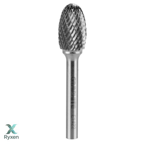 Frez do metalu HM, typ E (owalny), 14 x 22 mm, trzpień 6 x 45 mm GRAPHITE