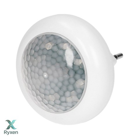 Lampka nocna LED z czujnikiem ruchu i zmierzchu, 120°, 8xLED, 40lm, 6500K Orno