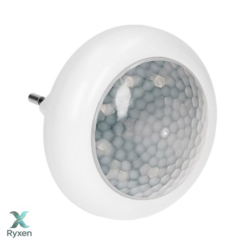 Lampka nocna LED z czujnikiem ruchu i zmierzchu, 120°, 8xLED, 40lm, 6500K Orno