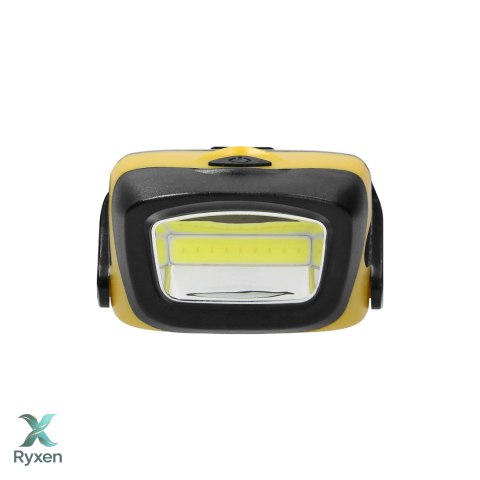Latarka czołowa LED COB 3W, 170lm, 3 x AAA, ruchoma głowica Orno
