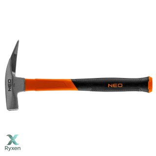 Młotek murarski 600 g, trzonek z włókna szklanego NEO TOOLS