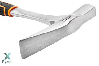 Młotek murarski (wąski, reński) 600 g, monolityczna konstrukcja NEO TOOLS