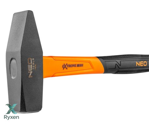 Młotek ślusarski 1000 g, trzonek z włókna szklanego NEO TOOLS