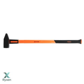 Młotek ślusarski 3 kg, trzonek z włókna szklanego NEO TOOLS