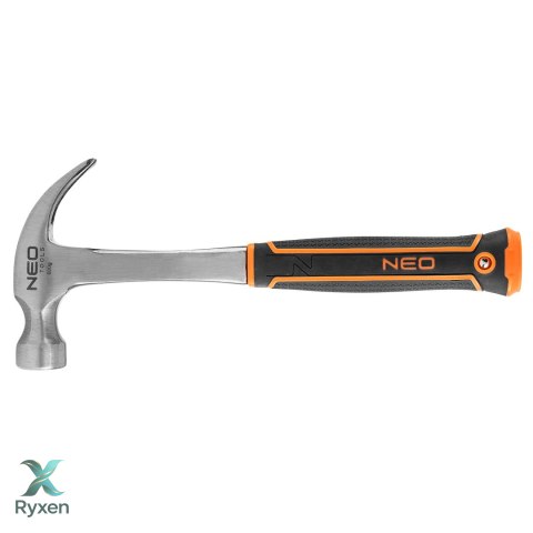 Młotek stolarski 600 g, monolityczna konstrukcja NEO TOOLS
