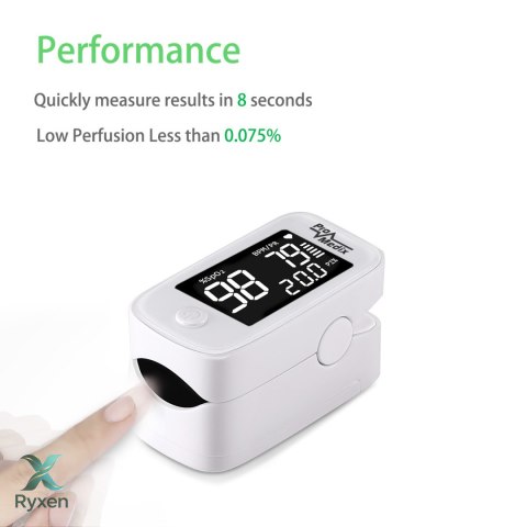Pulsoksymetr napalcowy medyczny pulsometr oksymetr Promedix PR-870 1.5 HD LED ProMedix