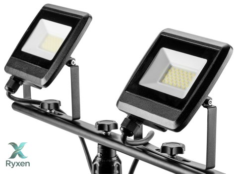Reflektor podwójny 2x30W SMD LED 5100lm na statywie 1.8m NEO TOOLS