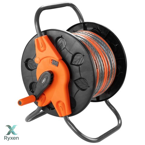 Stojak na wąż ogrodowy, tworzywo sztuczne, do 60 m węża 1/2" NEO TOOLS