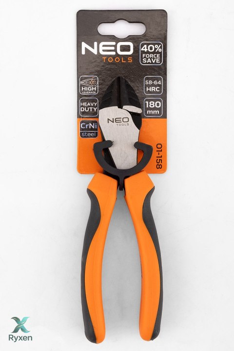 Szczypce boczne HD 40% FS 180 mm NEO TOOLS