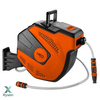 Wąż z automatycznym zwijaczem 1/2", 20 m +2m NEO TOOLS