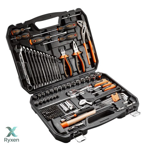 Zestaw narzędzi, 143 elementy NEO TOOLS