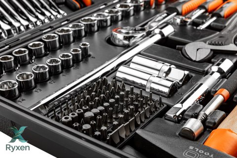 Zestaw narzędzi, 143 elementy NEO TOOLS