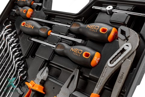 Zestaw narzędzi, 143 elementy NEO TOOLS