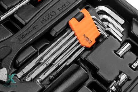 Zestaw narzędzi, 143 elementy NEO TOOLS