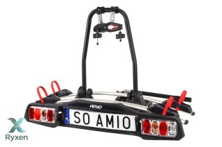 Bagażnik rowerowy samochodowy na hak - 2 rowery tbc-01/2 amio-02582 AMiO
