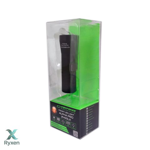 EOT057 Esperanza profesjonalna lampka rowerowa led na przód 2w1 alpha pro 2400 lx Esperanza
