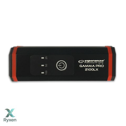 EOT058 Esperanza profesjonalna lampka rowerowa led na przód 2w1 gamma pro 2100 lx Esperanza