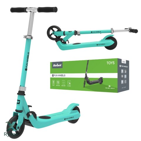 Hulajnoga elektryczna dla dzieci FUN WHEELS BLUE Rebel