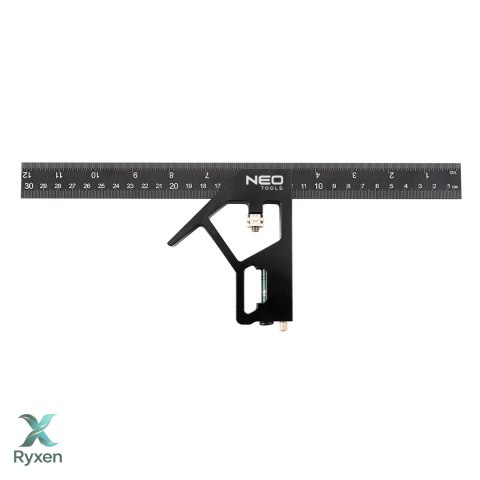Kątownik wielofunkcyjny aluminiowy 30 cm NEO TOOLS