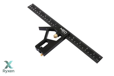 Kątownik wielofunkcyjny aluminiowy 30 cm NEO TOOLS