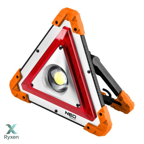 Lampa bateryjna + trójkąt ostrzegawczy 2 w 1 NEO TOOLS