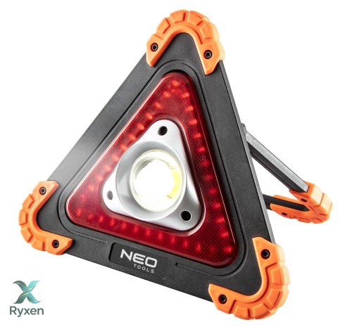 Lampa bateryjna + trójkąt ostrzegawczy 2 w 1 NEO TOOLS