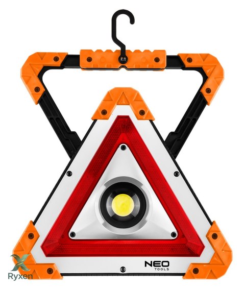 Lampa bateryjna + trójkąt ostrzegawczy 2 w 1 NEO TOOLS