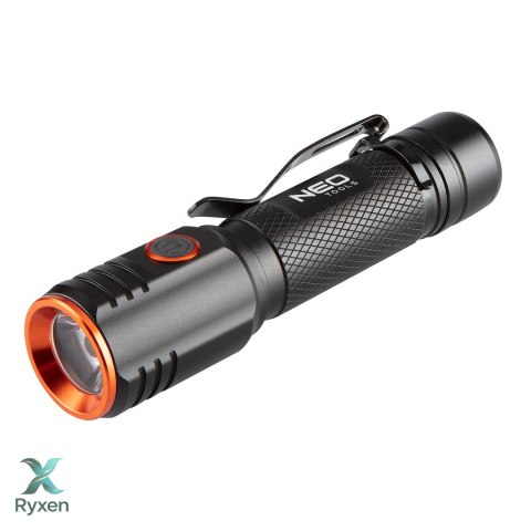 Latarka akumulatorowa USB C 2000 lm CHN LED NEO TOOLS