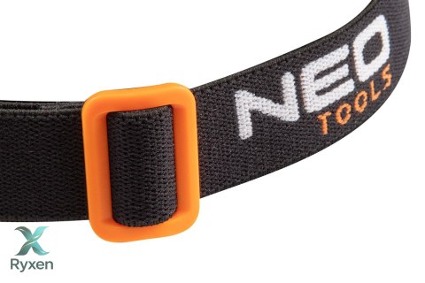 Latarka czołowa akumulatorowa USB 180 lm COB LED + czujnik ruchu NEO TOOLS