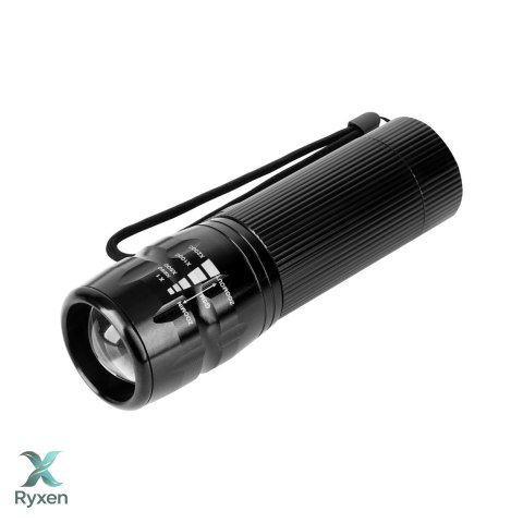 Latarka ręczna 5W Rebel (zoom) w pokrowcu Rebel