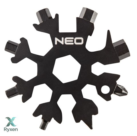 Narzędzie wielofunkcyjne płatek śniegu 19 w 1, 2 szt. NEO TOOLS