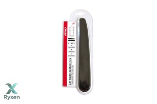 Odbojniki osłony na zderzaki czarne 2x30cm amio-02504 AMiO