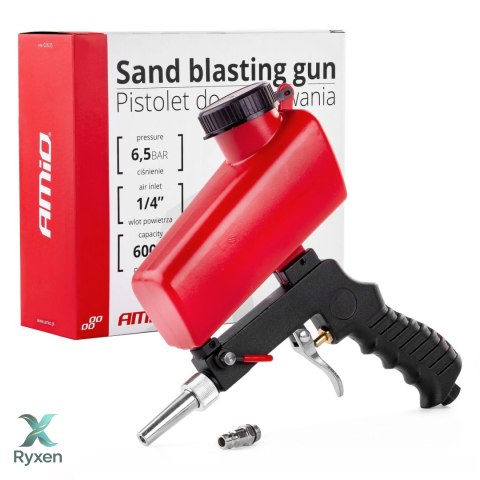 Pistolet do piaskowania pt-17 amio-02635 AMiO