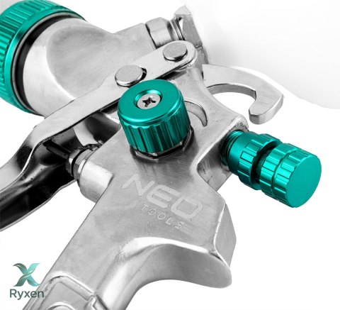 Pistolet lakierniczy górny zbiornik 0.6 l, dysza 1.4 mm, HVLP NEO TOOLS