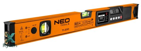 Poziomnica z wyświetlaczem elektronicznym 60 cm NEO TOOLS