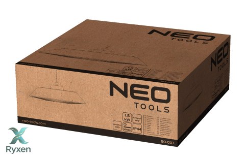 Promiennik sufitowy 1500W, aluminiowy, bez pilota, włącznik, element grzejny halogen lamp, IP44 NEO TOOLS