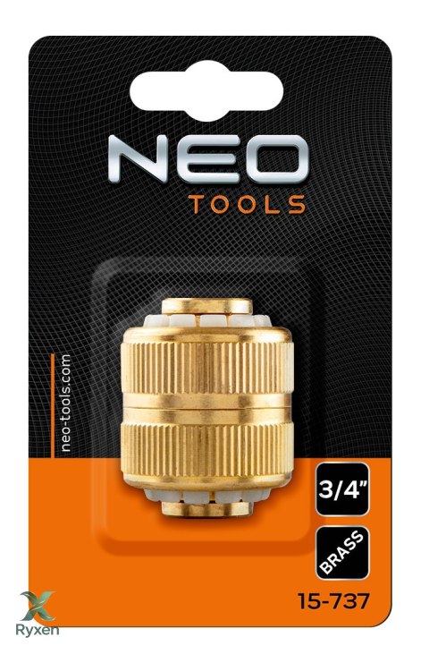 Reparator węża 3/4", mosiężny NEO TOOLS