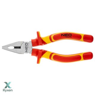 Szczypce uniwersalne 200 mm, 1000V, CrV, polerowane NEO TOOLS