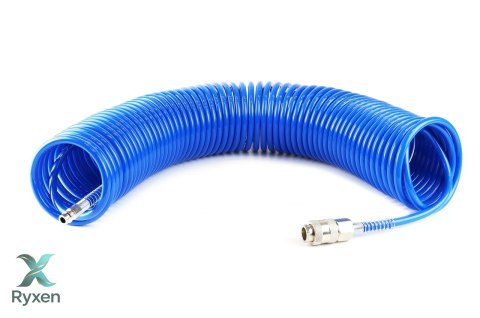 Wąż spiralny do sprężonego powietrza pe 5x8mm 20m pt-05 amio-02604 AMiO