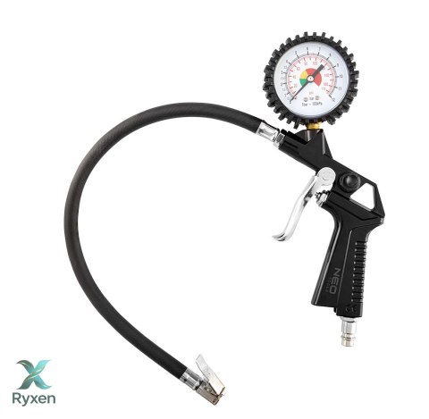 Zestaw lakierniczy, pistolet natryskowy górny zbiornik, 5 szt. NEO TOOLS