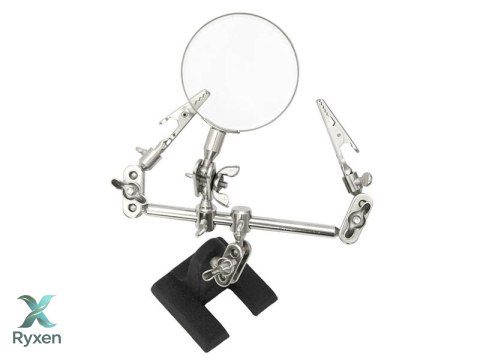 2615# Uchwyt trzecia ręka z lupą 60mm" Blow