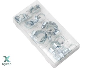 9808# Zestaw opasek zaciskowych metalowych 26sztuk Blow