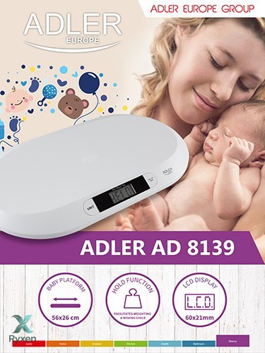 AD 8139 Waga dziecięca ADLER