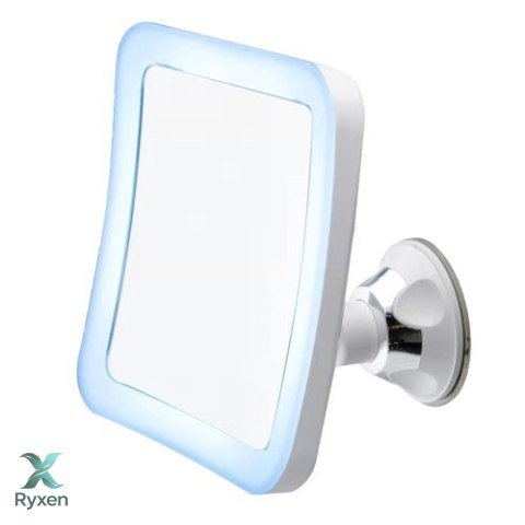 CR 2169 Lusterko led łazienkowe, 5-krotne powiększenie, 25 diod led, regulacja natężenia światła CAMRY